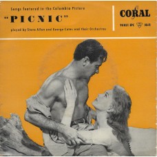STEVE ALLEN & GEORGE CATES ORCHESTRA - Picnic   ***EP***